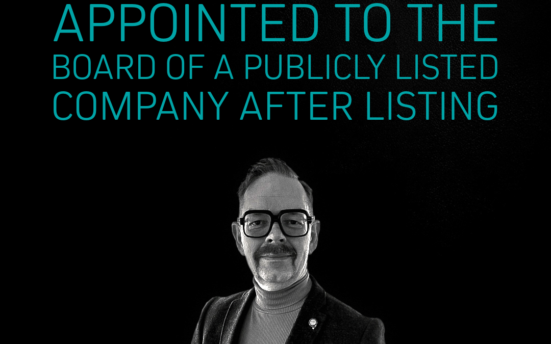 Board member of a publicly listed company
