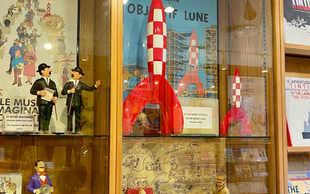 Meeting with my hero, Tintin