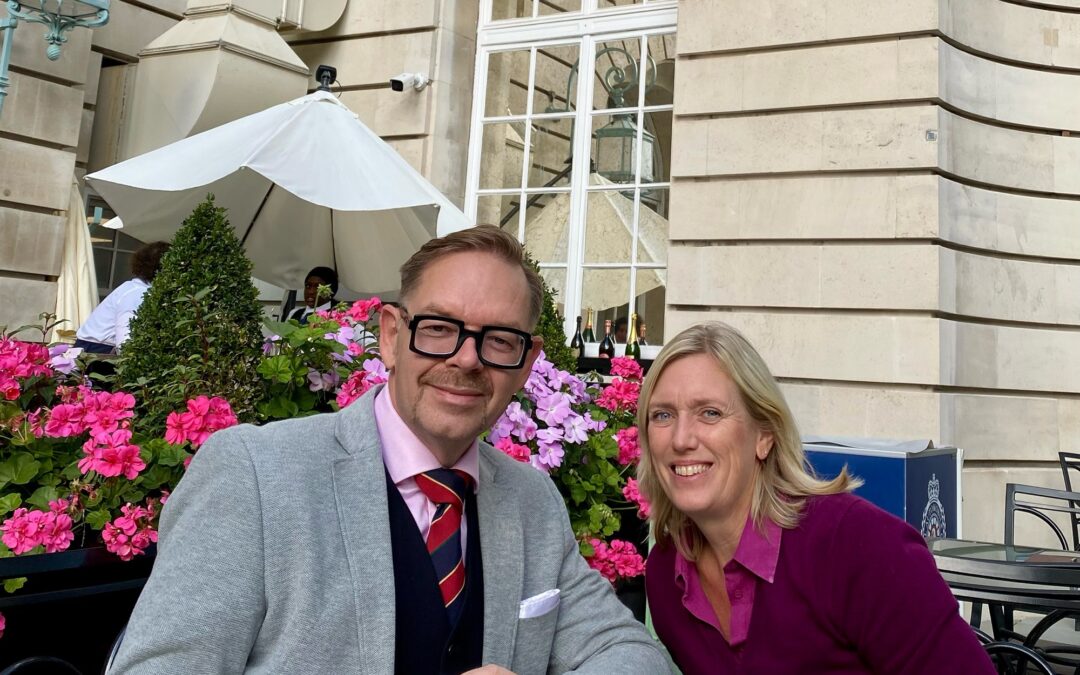 Tea time at the club on Pall Mall