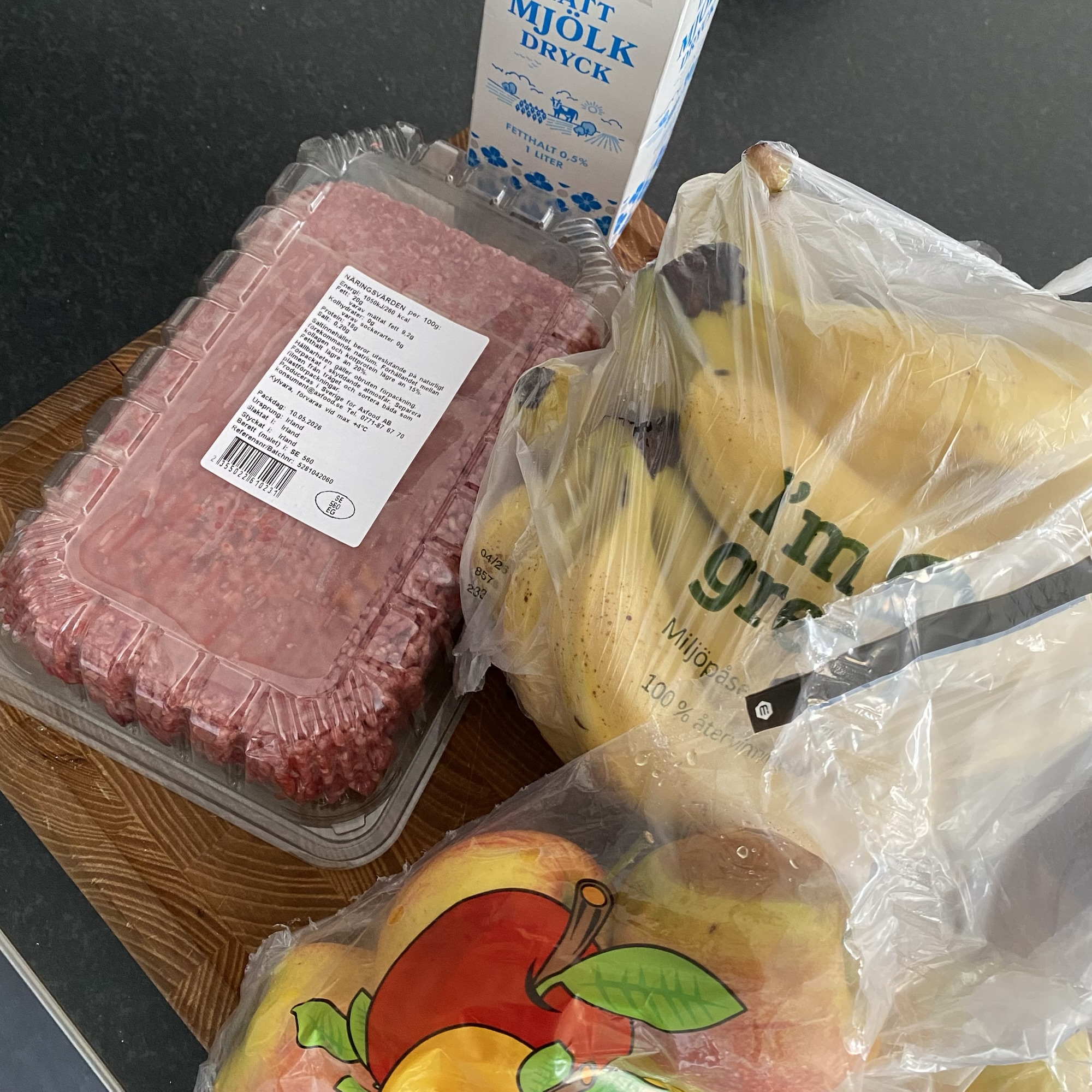 The dinners this week