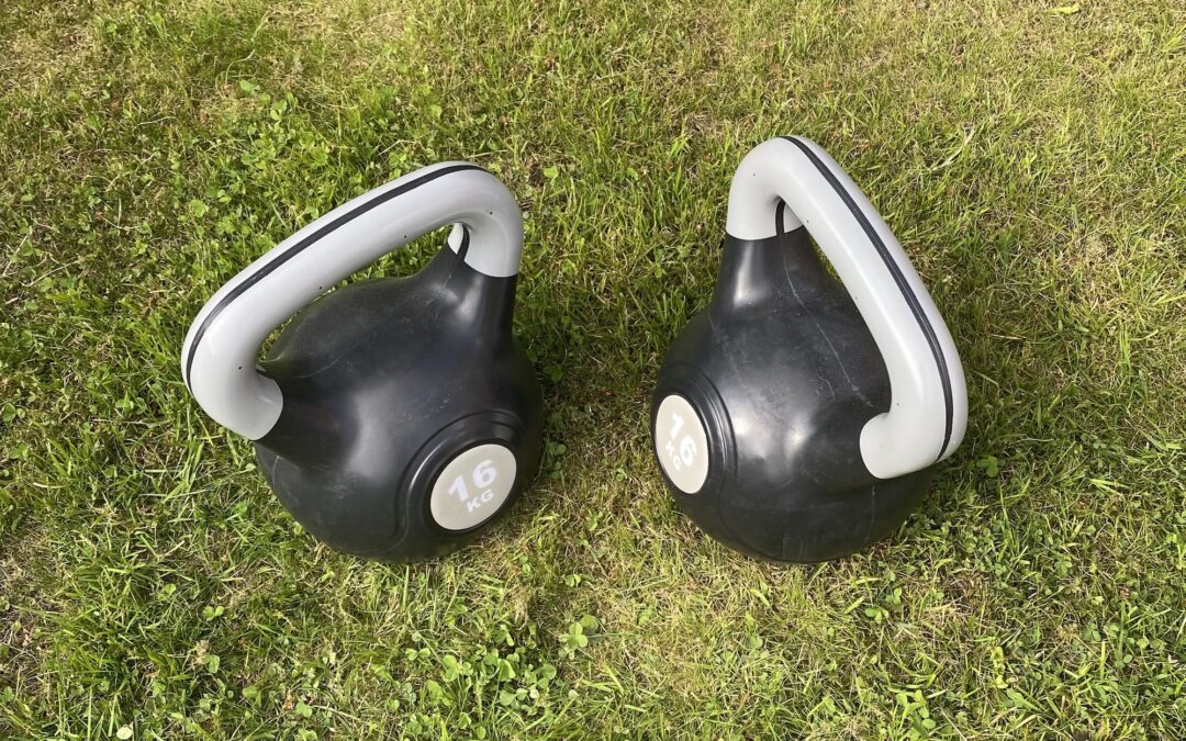 It’s good to touch the green, green grass of home with kettlebells