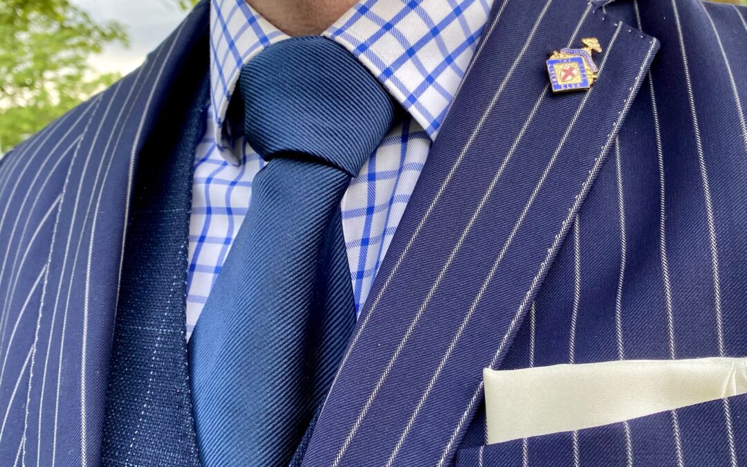 Oh, what a striking comeback for the tie of the day