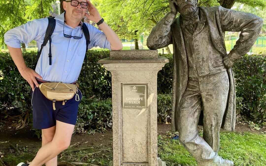 And I found Giuseppe Verdi in Bilbao