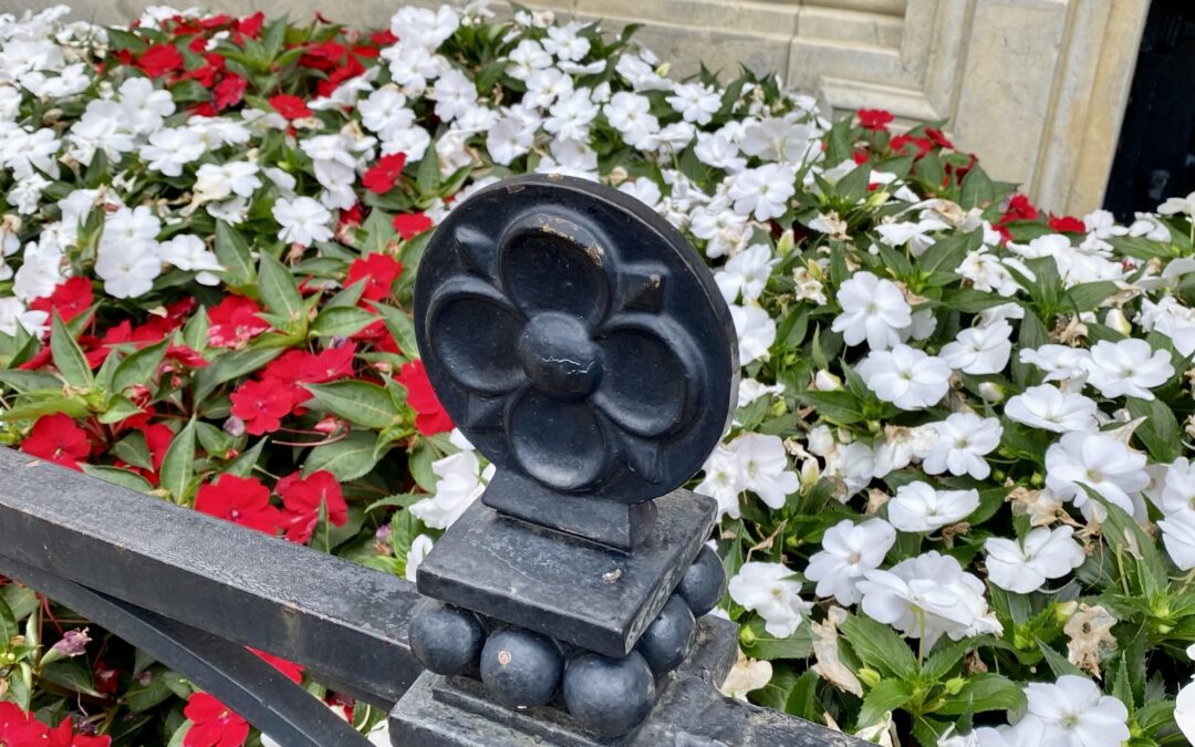 A Gothic quatrefoil, a decorative motif common throughout Europe