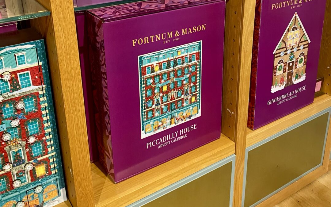 Advent calendar from Fortnum & Mason