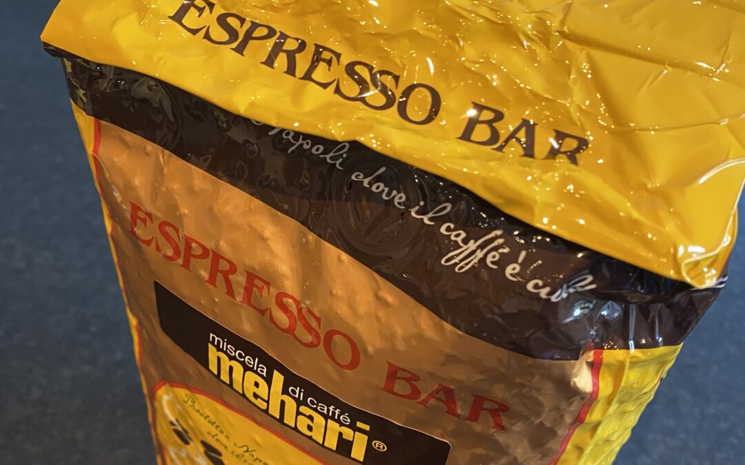 Time to play espresso bar at home again