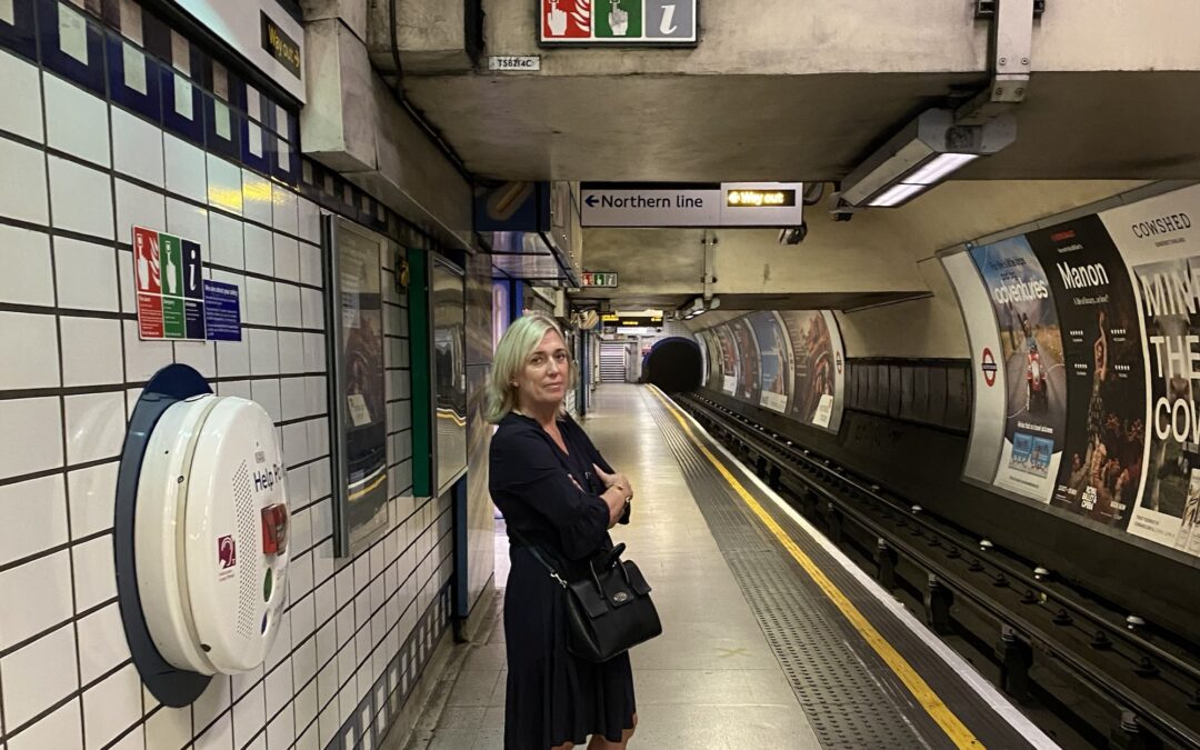 I’ve been looking so long for you on my Tube travels