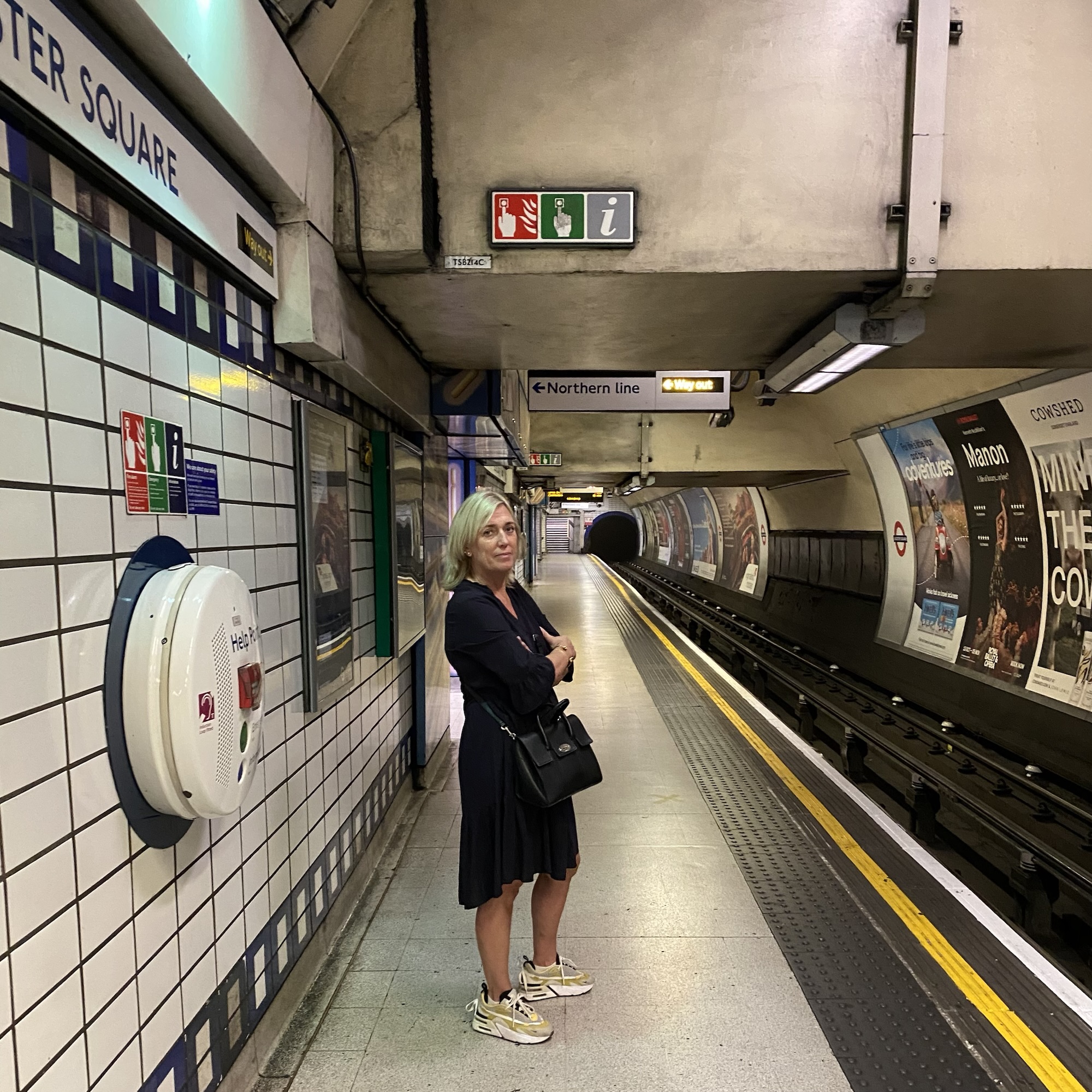 I’ve been looking so long for you on my Tube travels