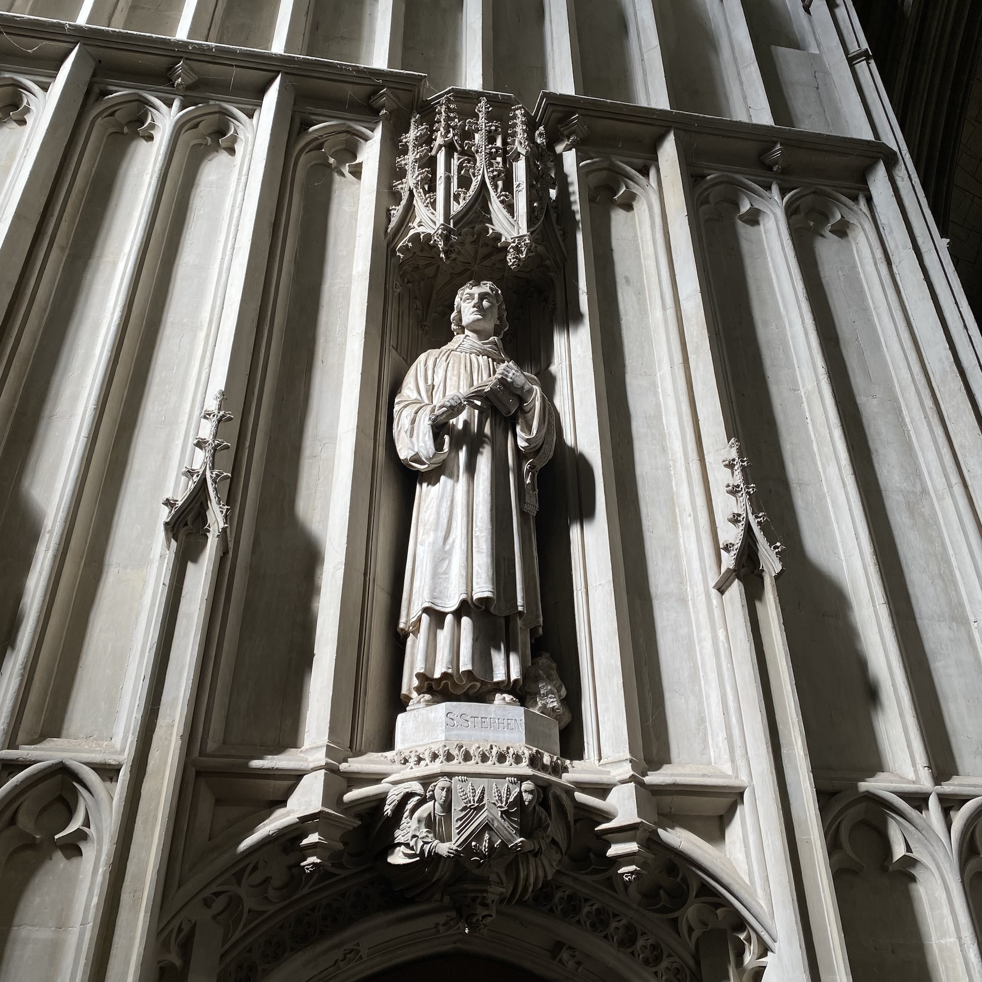 I am visiting St Albans Cathedral, a place where Christians have worshipped for around 1,700 years