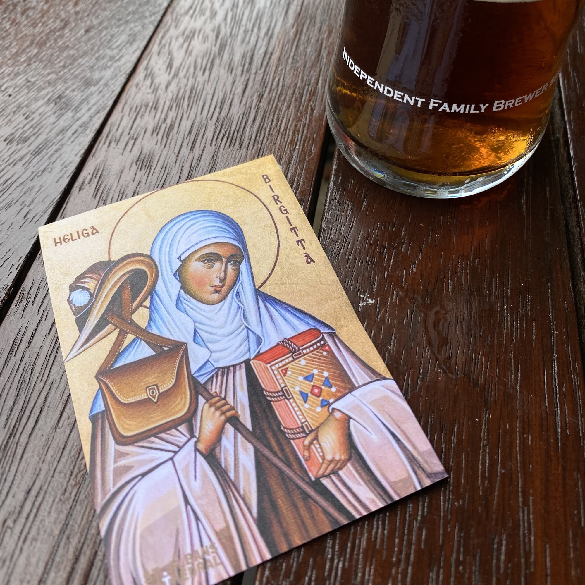 What’s your favourite saint to bring to the pub for a glass?